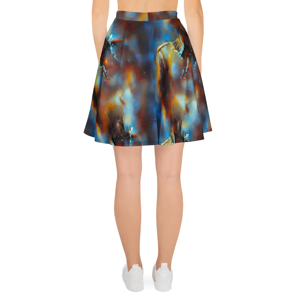 Chromatique Veil on Skater Skirt — Back