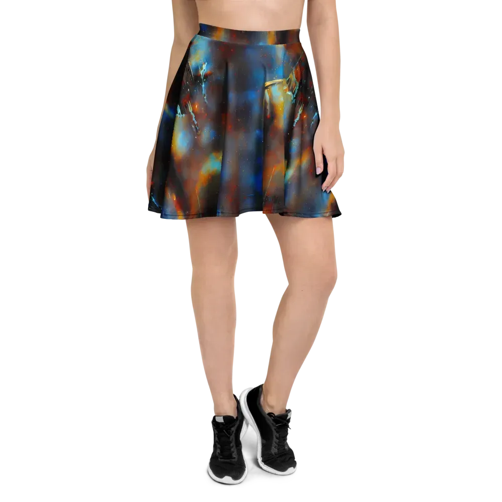 Chromatique Veil on Skater Skirt — Front
