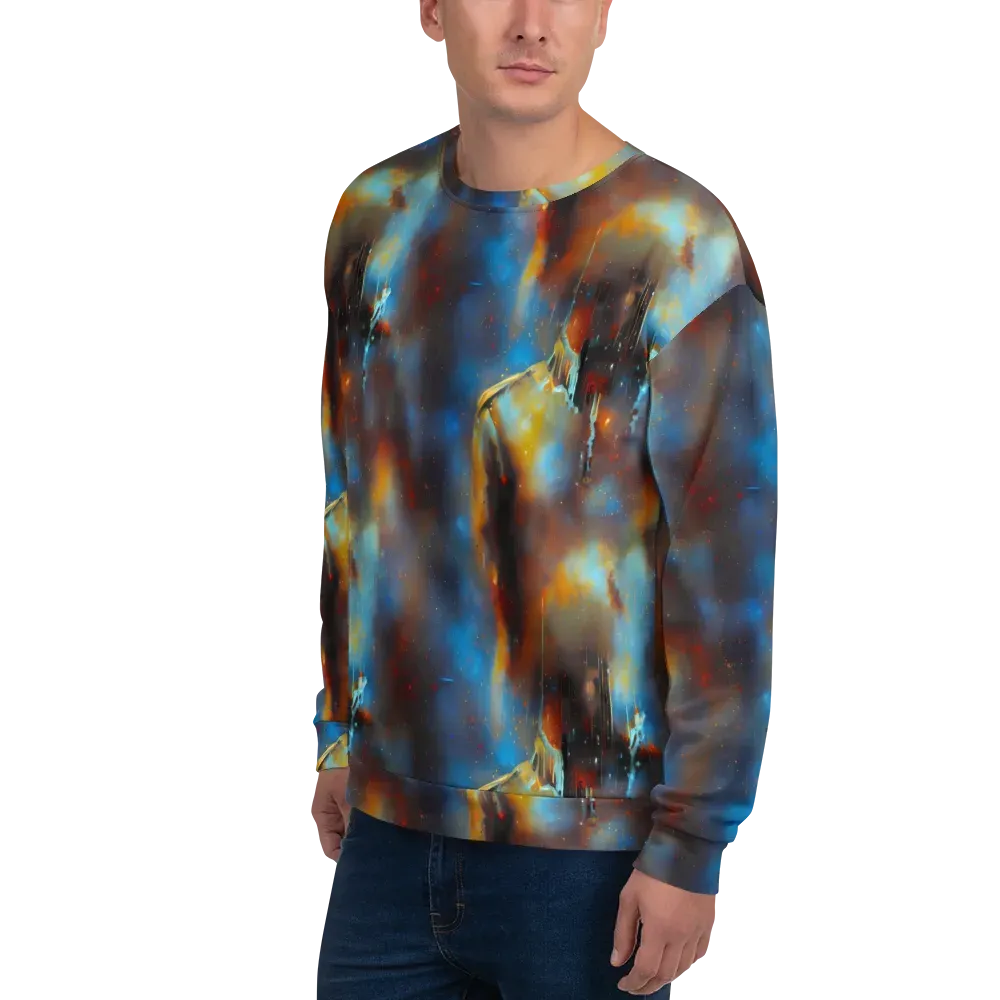 Chromatique Veil on Sweatshirt — Left Front