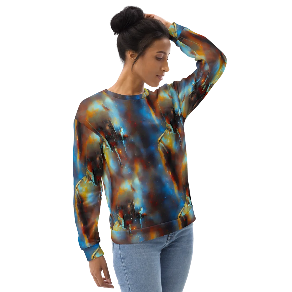 Chromatique Veil on Sweatshirt — Right Front