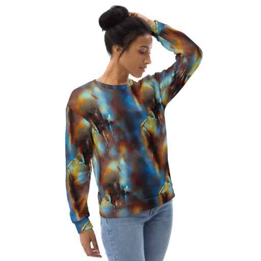 Chromatique Veil on a Sweatshirt