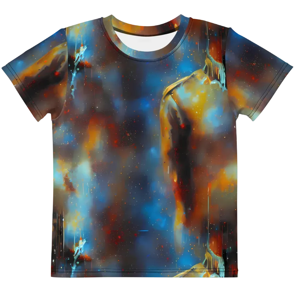 Chromatique Veil on Kids Crew Neck T-Shirt — Front