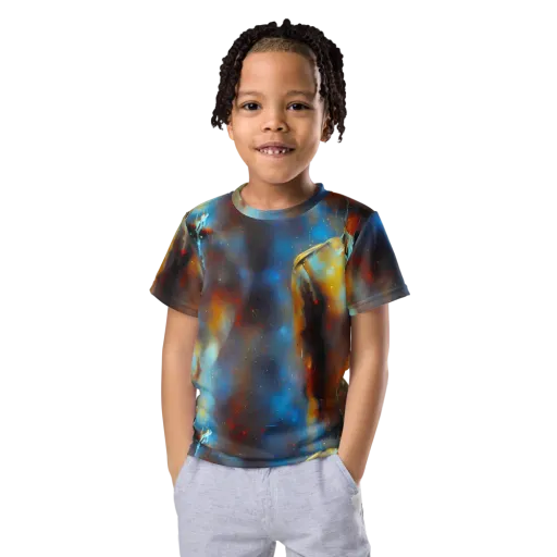 Chromatique Veil on a Kids Crew Neck T-Shirt