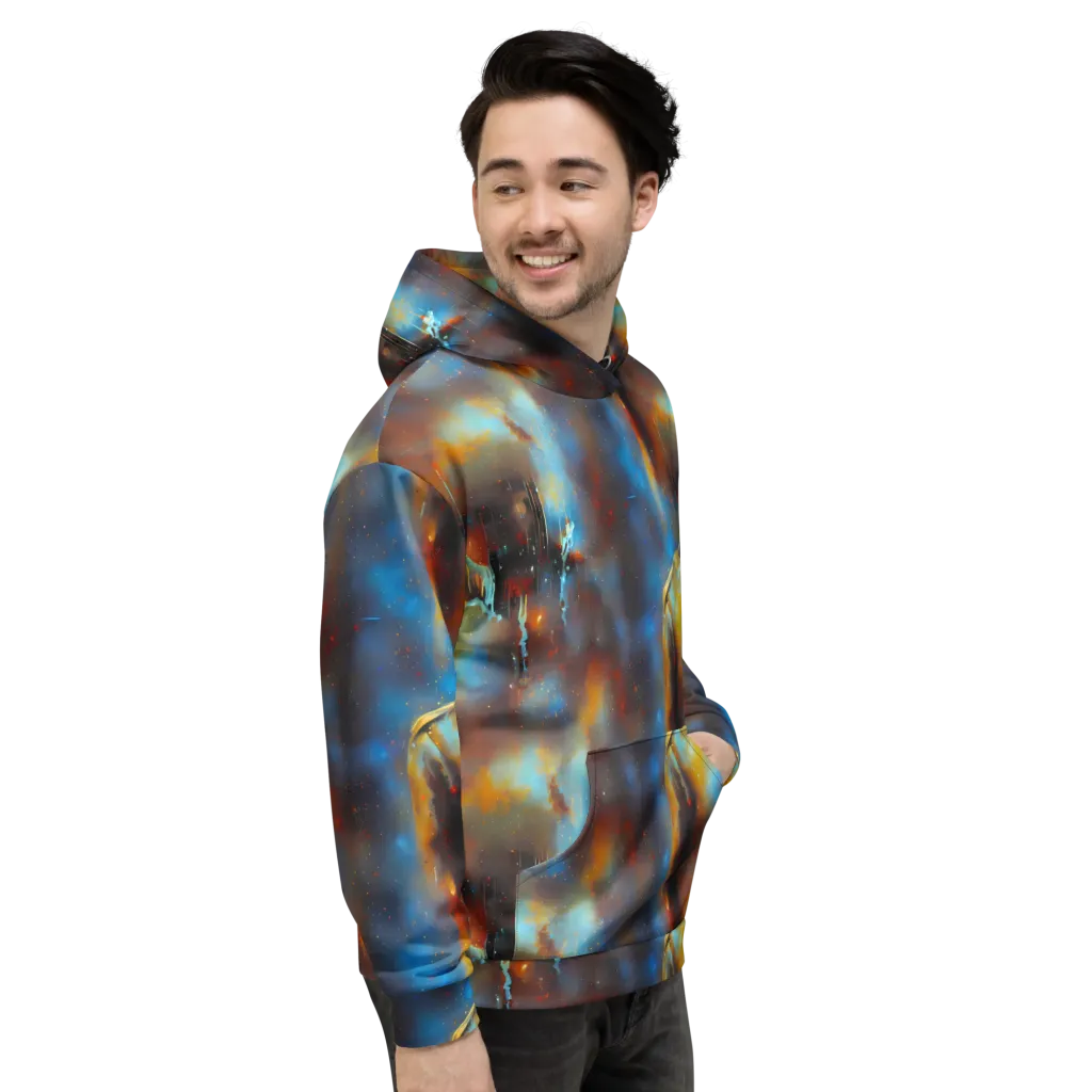 Chromatique Veil on Hoodie — Right