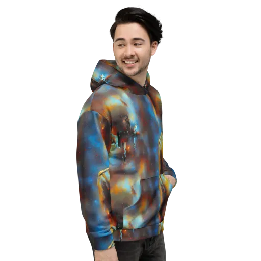 Chromatique Veil on a Hoodie