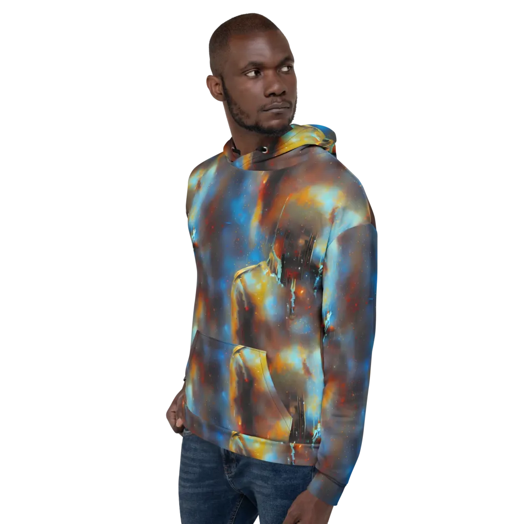 Chromatique Veil on Hoodie — Left