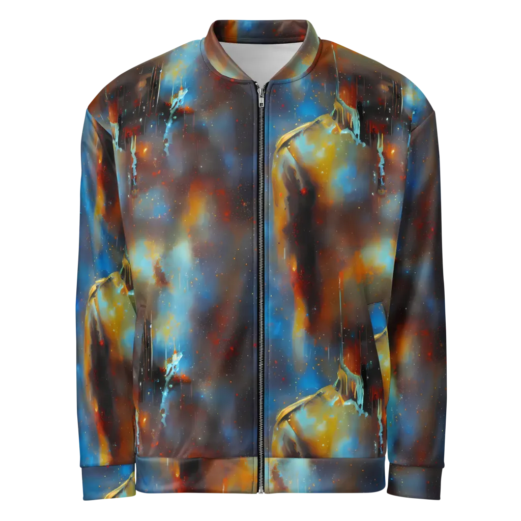 Chromatique Veil on Bomber Jacket — Front