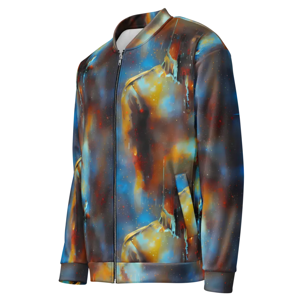 Chromatique Veil on Bomber Jacket — Left Front