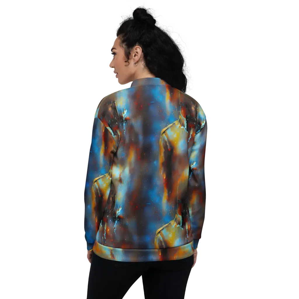 Chromatique Veil on Bomber Jacket — Back
