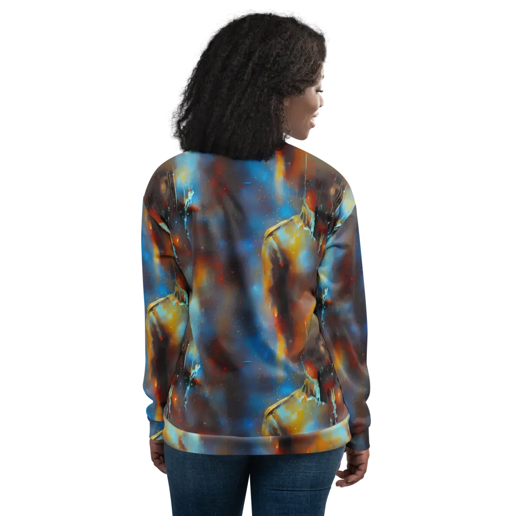 Chromatique Veil on Bomber Jacket — Back