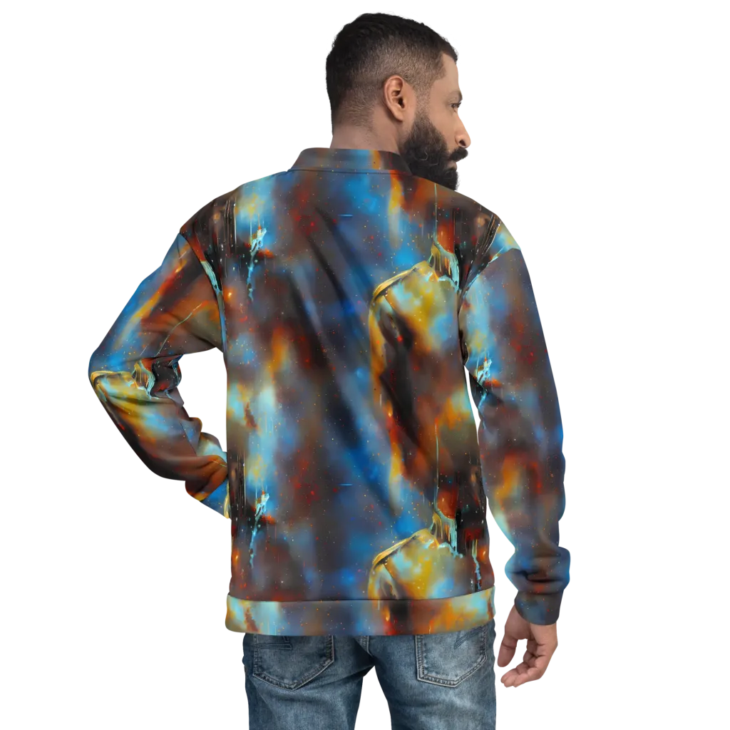 Chromatique Veil on Bomber Jacket — Back