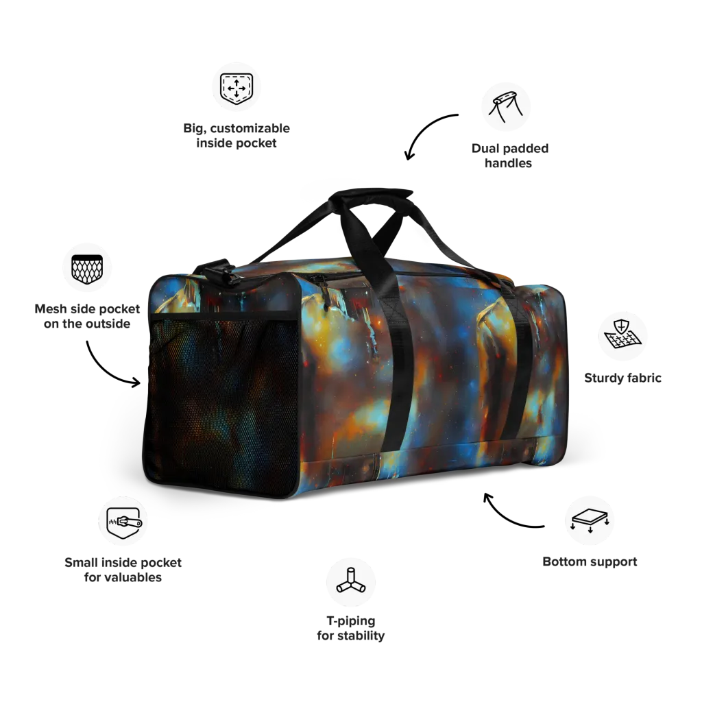 Chromatique Veil on Duffle Bag — Right Front