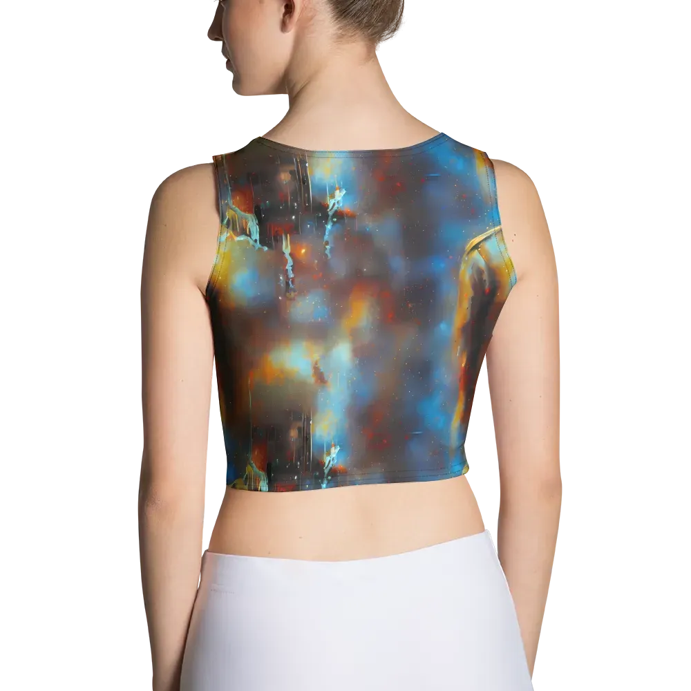 Chromatique Veil on Crop Top — Back