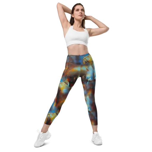 Chromatique Veil on a Leggings with Pockets