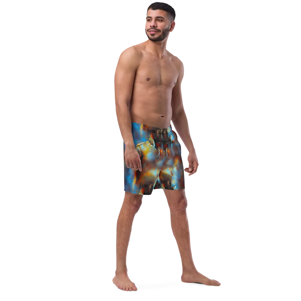 Chromatique Veil on Swim Trunks — Right Front
