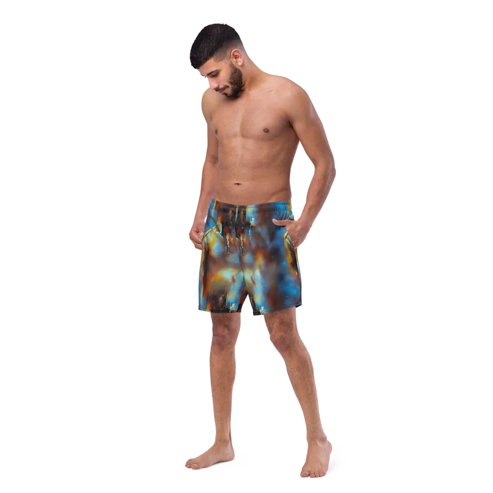 Chromatique Veil on Swim Trunks — Left Front