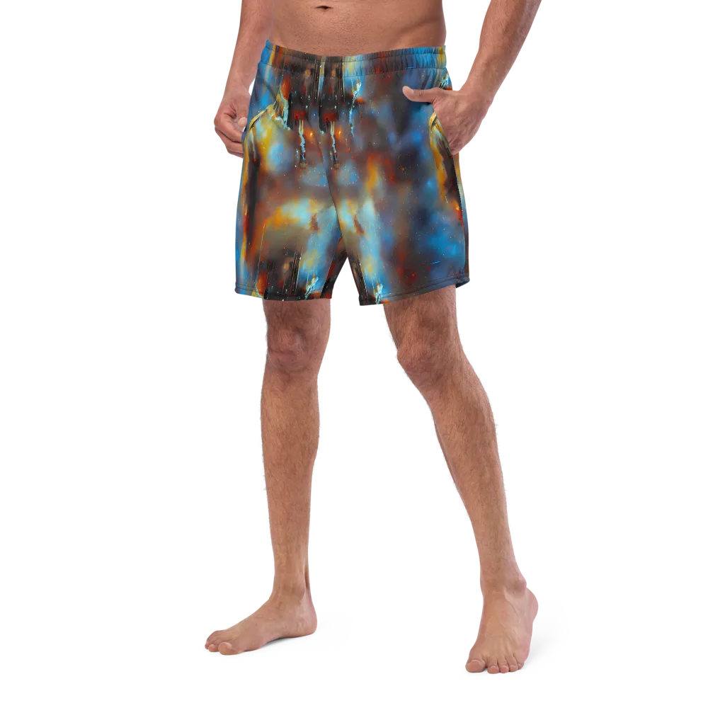 Chromatique Veil on Swim Trunks — Left Front