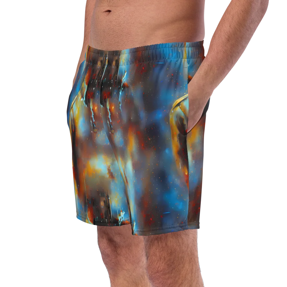 Chromatique Veil on Swim Trunks — Left Front