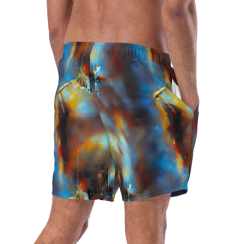 Chromatique Veil on Swim Trunks — Right Back