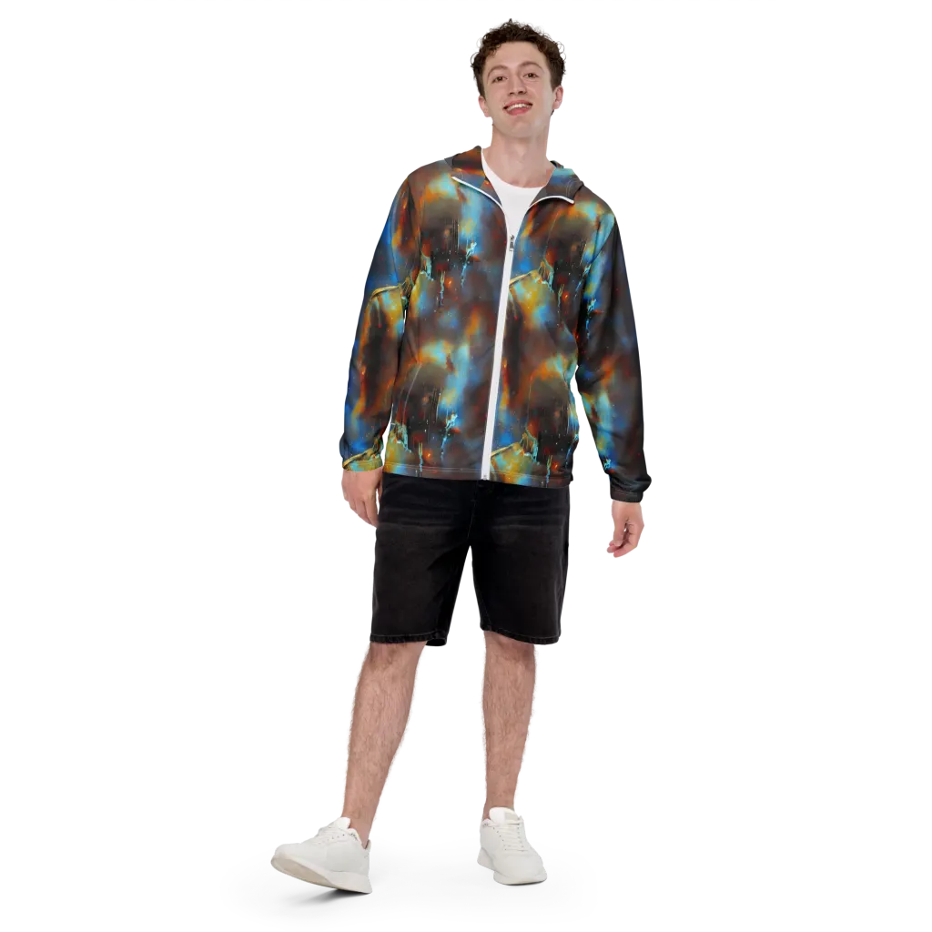 Chromatique Veil on Men's Windbreaker — Front