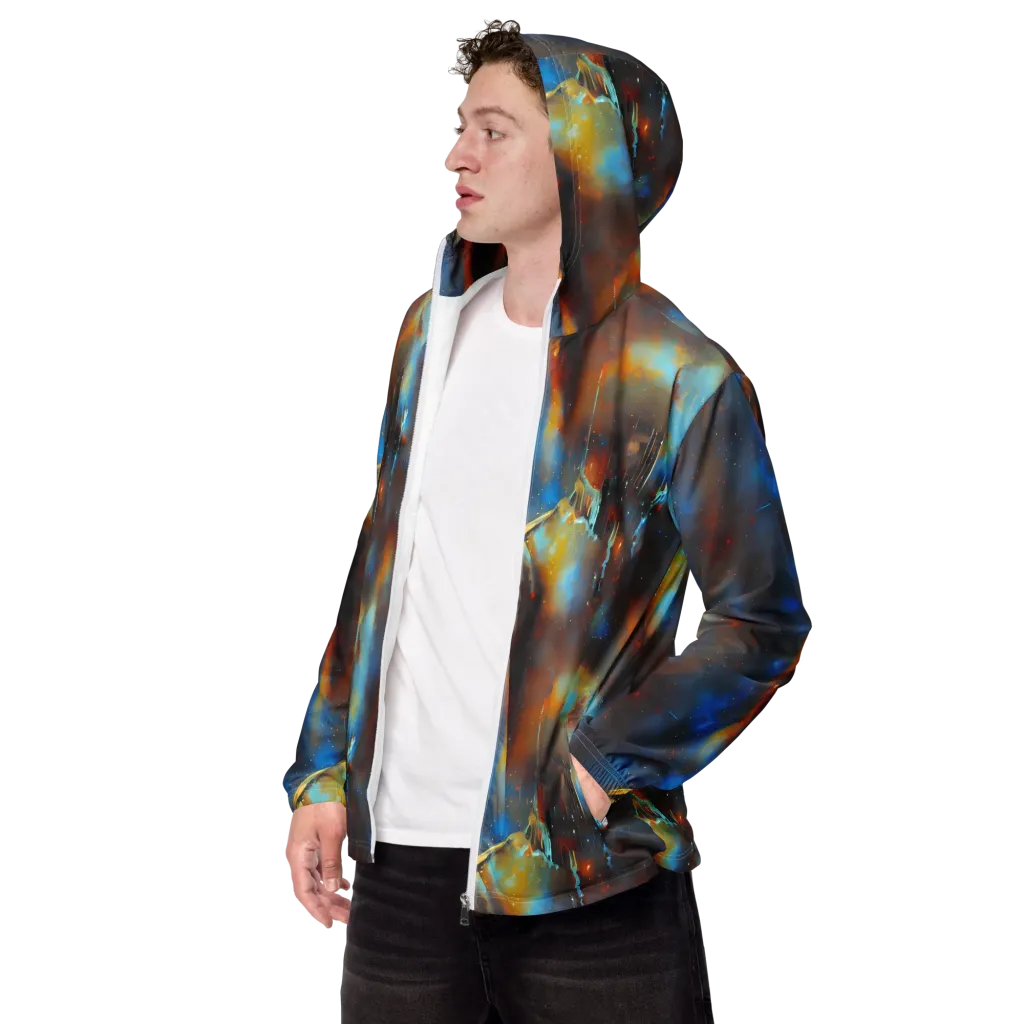 Chromatique Veil on Men's Windbreaker — Left Front
