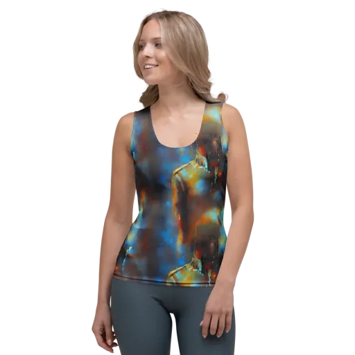 Chromatique Veil on a Women's Tank Top