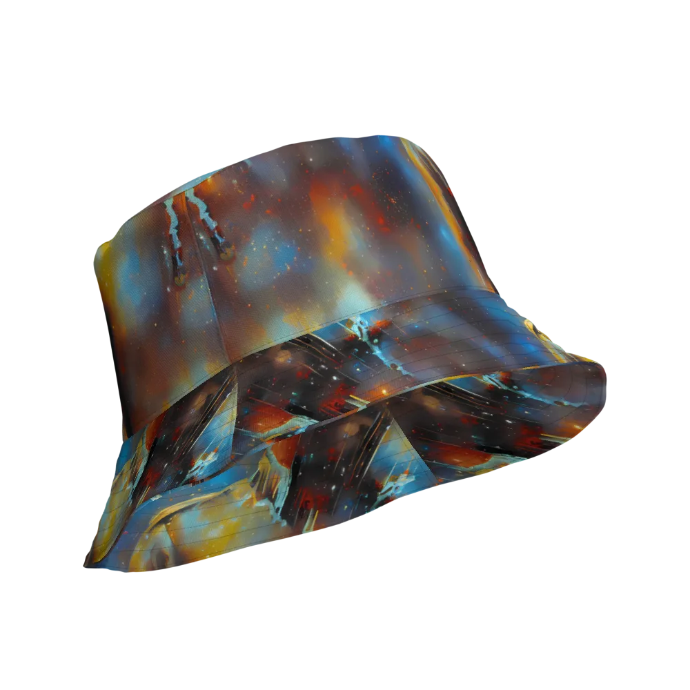 Chromatique Veil on Reversible Bucket Hat — Product details Outside