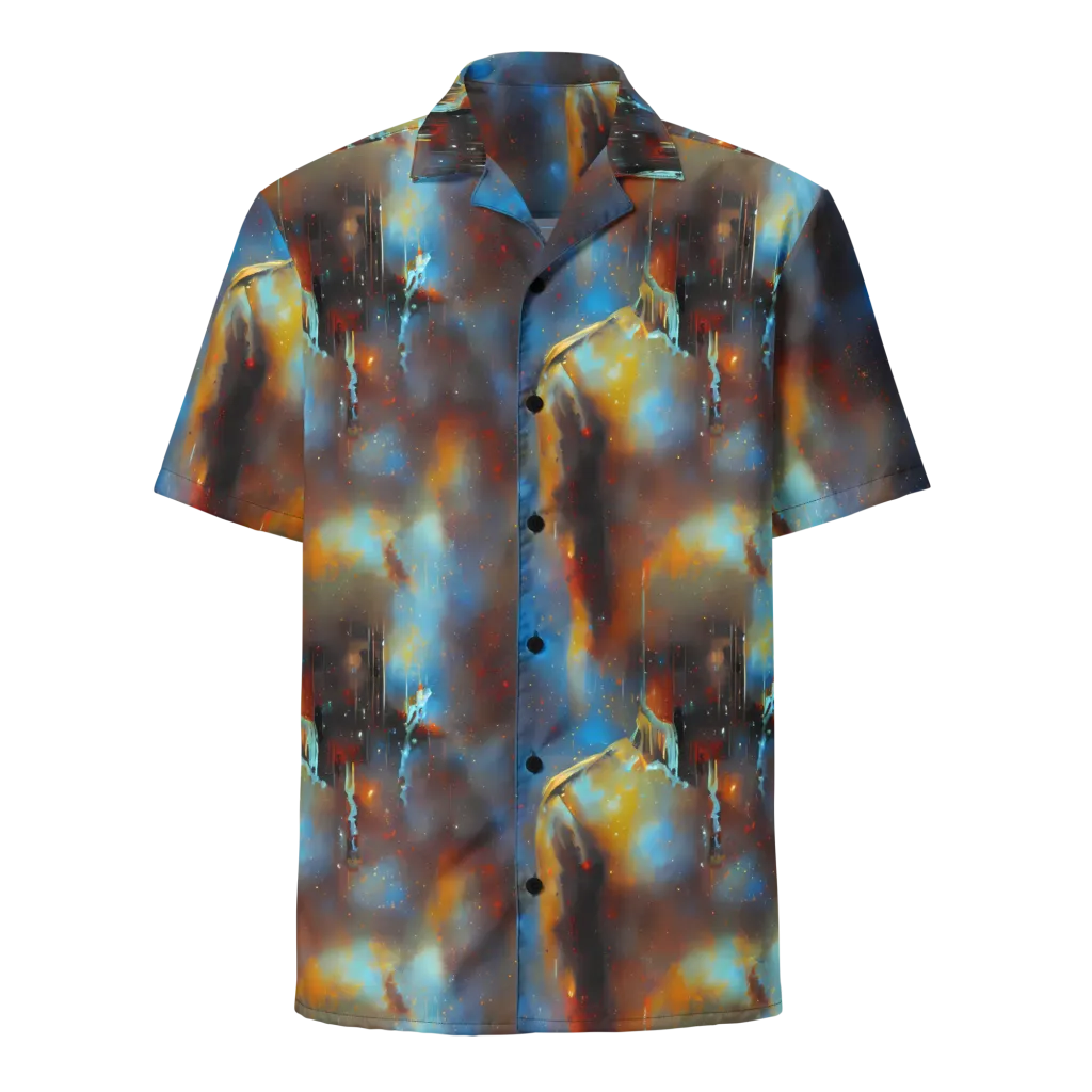 Chromatique Veil on Button Shirt — Front