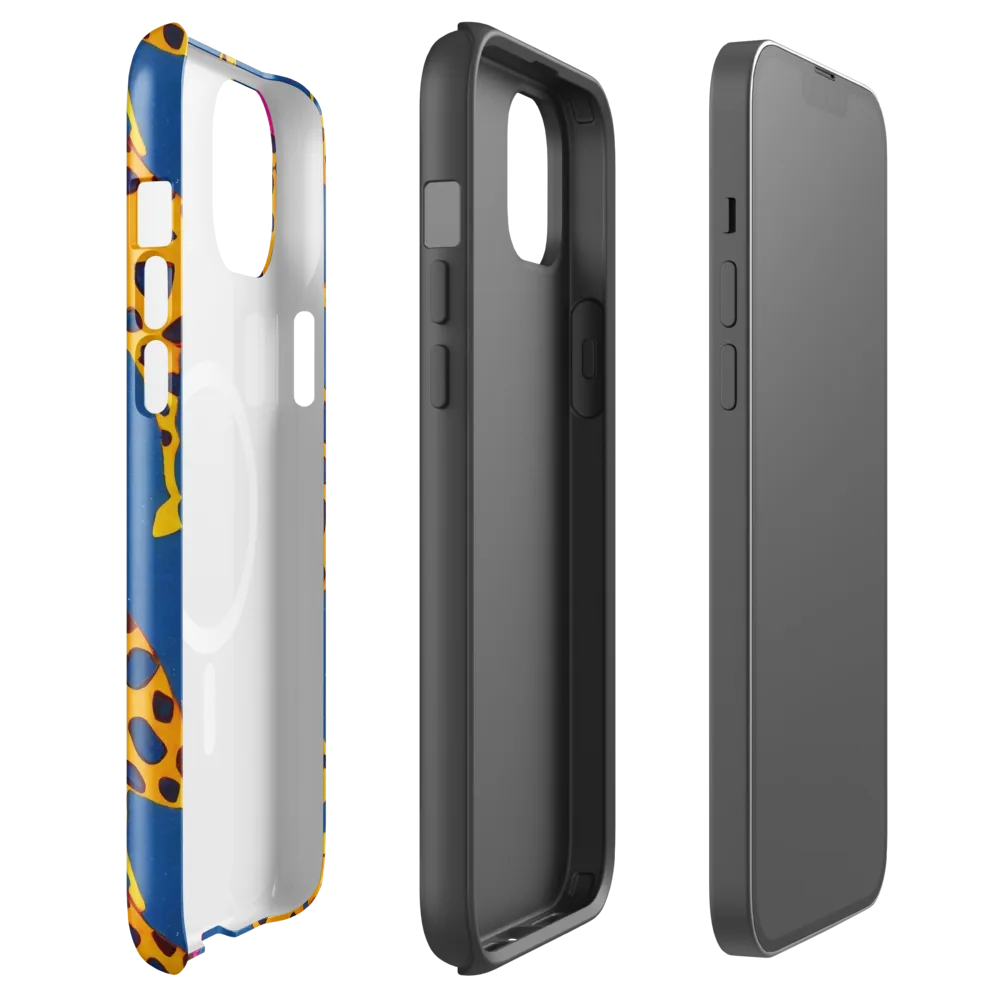 Giraffe Garden on MagSafe Tough Case for iPhone® — Front