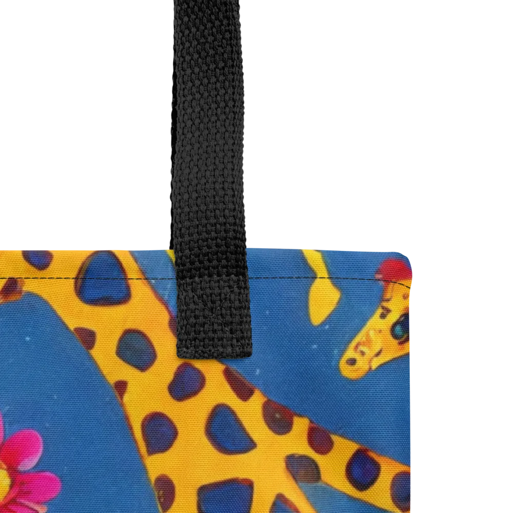 Giraffe Garden on Tote Bag — Product details