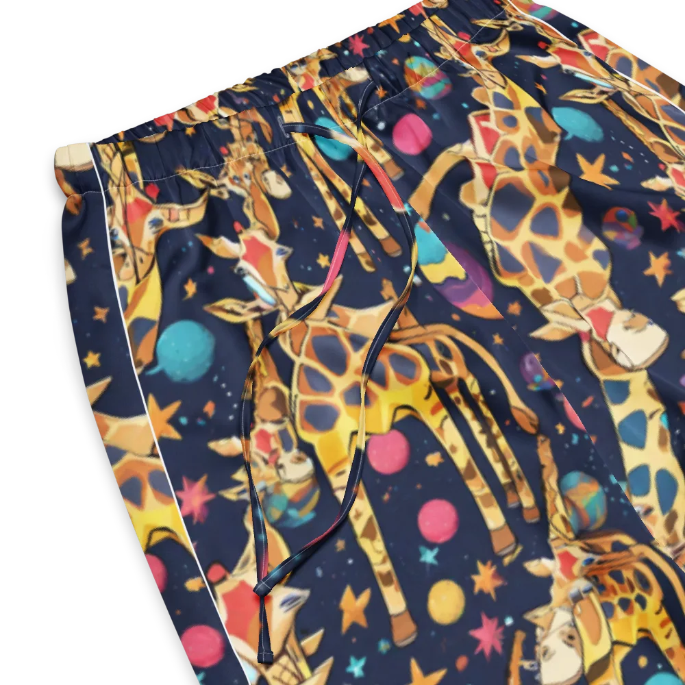 Cosmic Giraffe Parade on Women's Pajama Pants — Product details