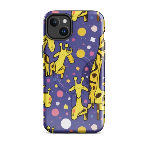 Cosmic Giraffe on a MagSafe Tough Case for iPhone®