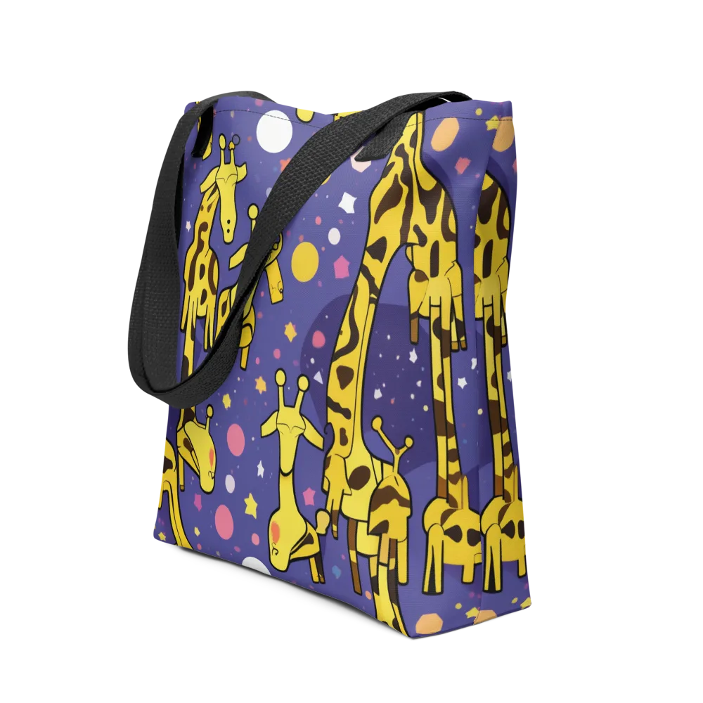 Cosmic Giraffe on Tote Bag — Front