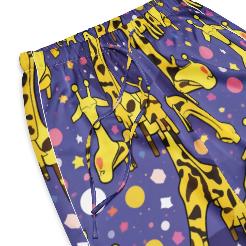 Cosmic Giraffe on Women's Pajama Pants — Product details