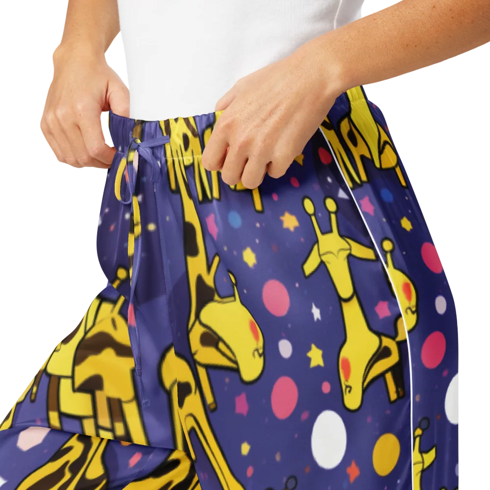 Cosmic Giraffe on Women's Pajama Pants — Product details