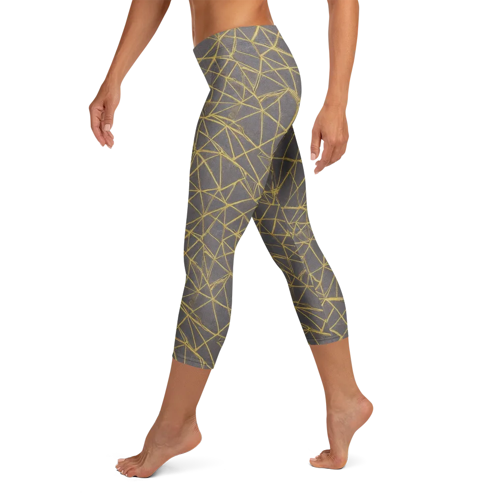 Aurum Web on Capri Leggings — Left