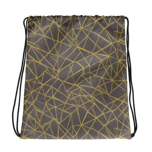 Aurum Web on a Drawstring Bag