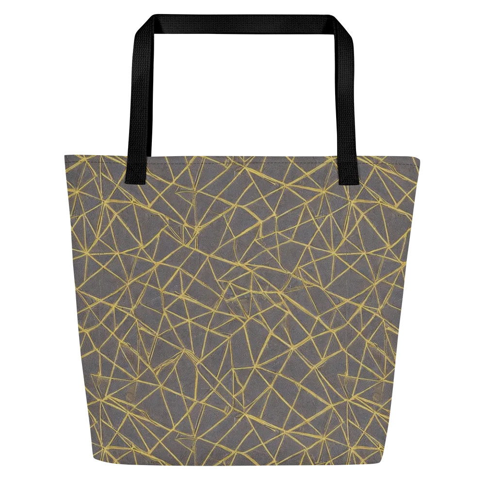 Aurum Web on Large Tote Bag W/ Pocket — Front