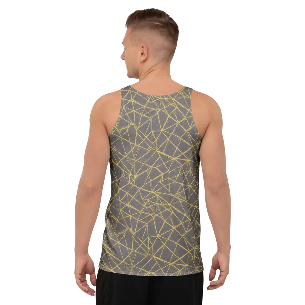 Aurum Web on Men's Tank Top — Back