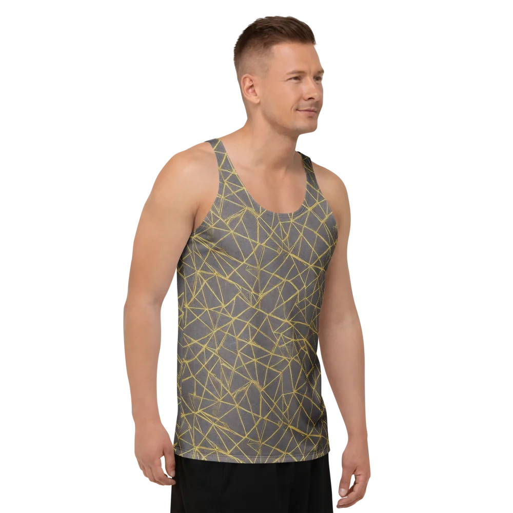 Aurum Web on Men's Tank Top — Right Front