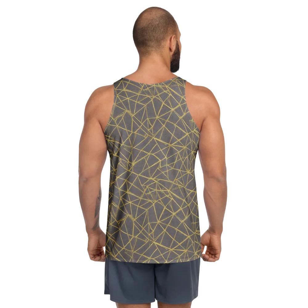 Aurum Web on Men's Tank Top — Back