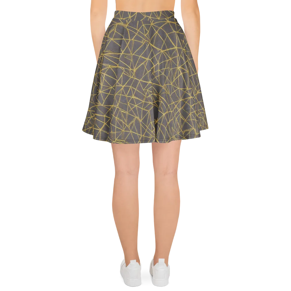 Aurum Web on Skater Skirt — Back