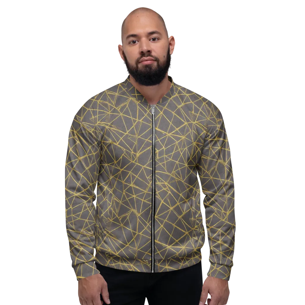 Aurum Web on Bomber Jacket — Front