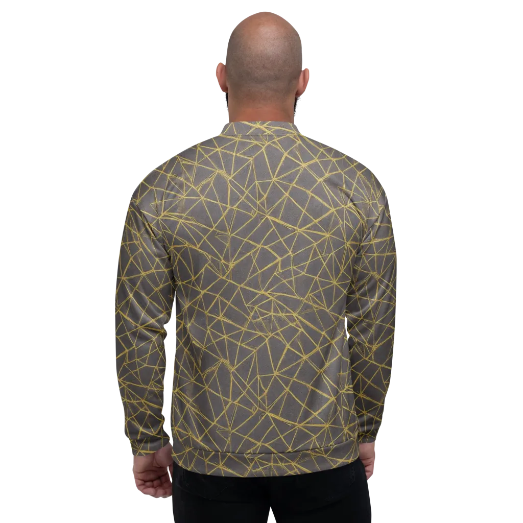 Aurum Web on Bomber Jacket — Back