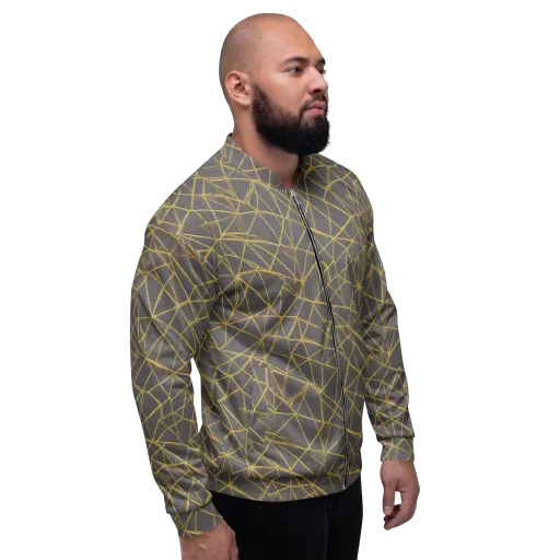 Aurum Web on a Bomber Jacket