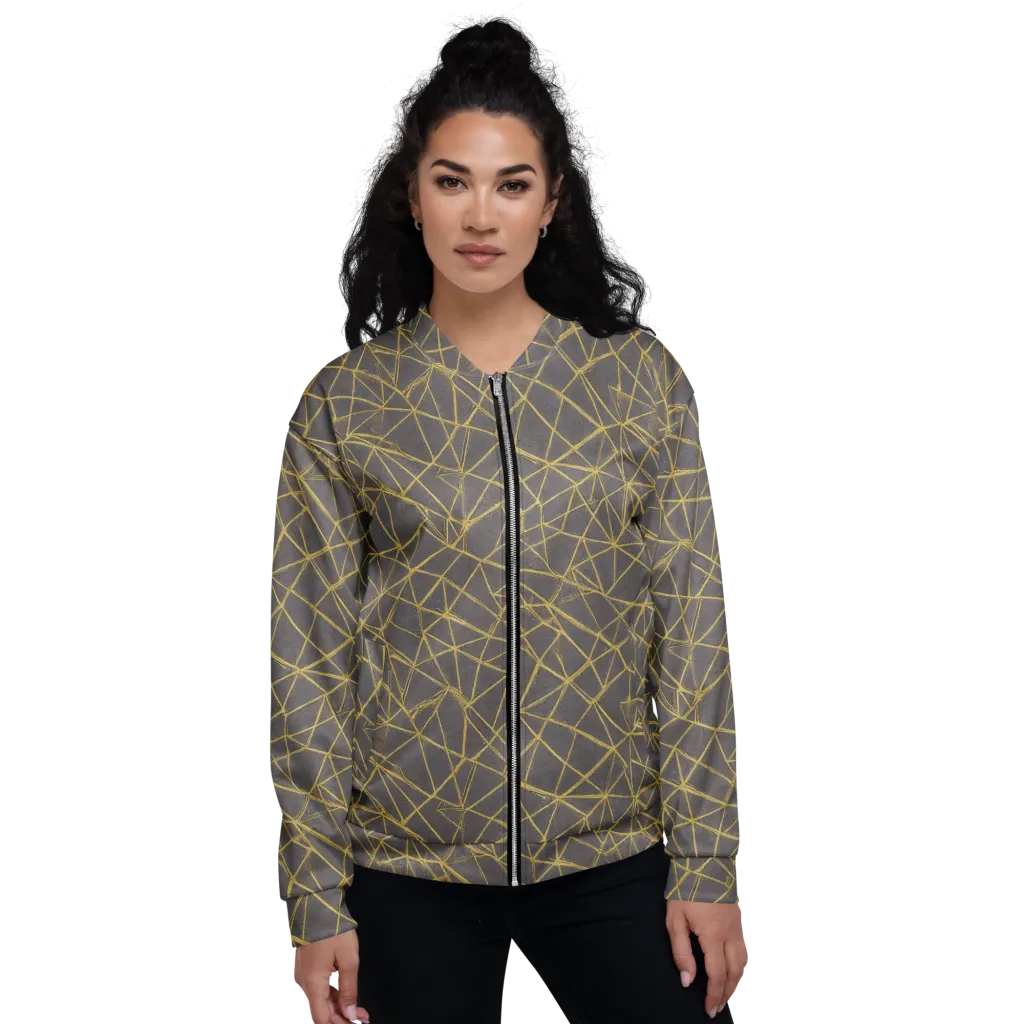Aurum Web on Bomber Jacket — Front