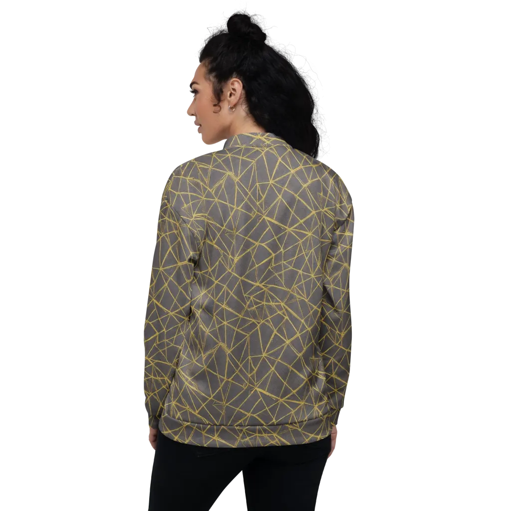 Aurum Web on Bomber Jacket — Back
