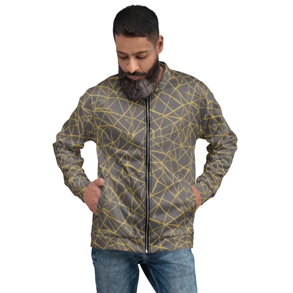 Aurum Web on Bomber Jacket — Front