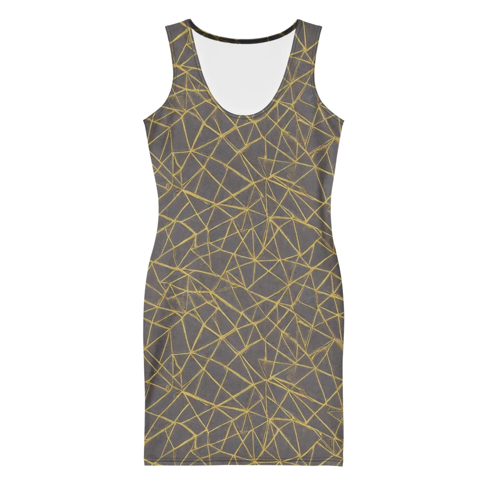 Aurum Web on Bodycon Dress — Front