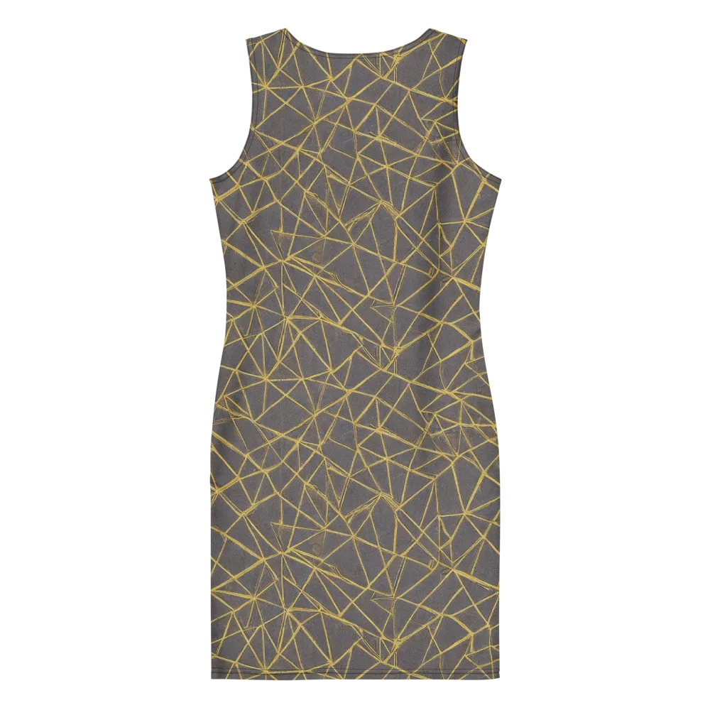 Aurum Web on Bodycon Dress — Back